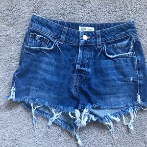 Zara denim shorts